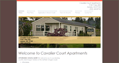 Desktop Screenshot of cavaliercourtapartments.com